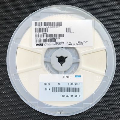 BLM15AG221SN1D 220Ω Ferrite Bead 0402 (1005 Metric) 1A Corrente nominal Alta Impedância@100MHz, Wide Temp -55°C a +125°C AEC-Q200