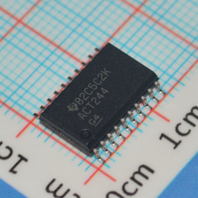 SN74ACT244DWR Buffer Octal 3,3V/5V 24mA Drive SOIC-20 4.5ns Velocidade Compatível com TTL -40°C a +85°C