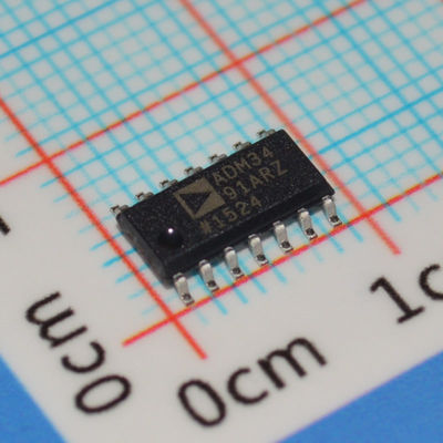 ADM3491ARZ: Transceptor RS-485 de 3.3V, 16Mbps, ±15kV ESD, 1/8 de carga unitária, SOIC-4, -40°C a +85°C