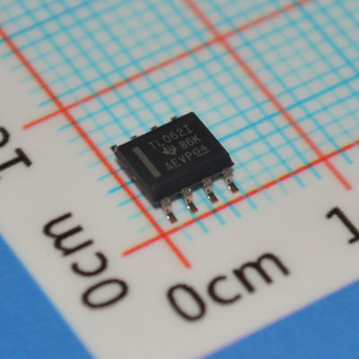TL062IDR 3MHz JFET de baixa potência Op Amp ± 18V Fornecimento 1pA Bias de entrada 3mV Offset 1.5μV/°C Drift SOIC-8 -40°C a +125°C, industrial