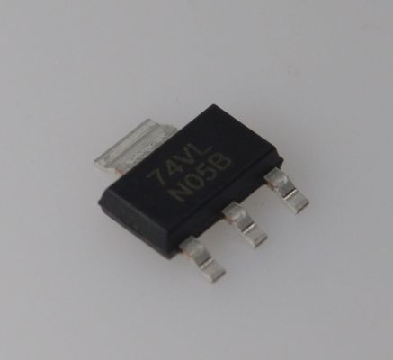 LM1117IMPX-3.3 3.3V Saída fixa 800mA Regulador LDO Baixa queda (1.2V) Alta precisão (± 2%) Proteção térmica e de corrente SOT-223 Pacote estável com condensadores cerâmicos