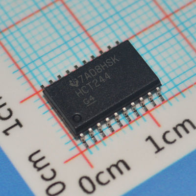 SN74HCT244DWR 3-State Octal Buffer/Line Driver com velocidade HCT LSTTL Compatibilidade de alta corrente de saída Ampla tensão de operação e atrasos de propagação equilibrada