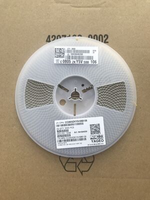 Alta Capacidade 10μF 0805 MLCC 5.5V Classificação Ultra-Miniatura Dimensão Baixa ESR/ESL Y5V Dieléctrico Alto Desempenho de Frequência Custo-Eficaz Ideal para Desacoplamento e Buffering em Eletrônicos Portáteis