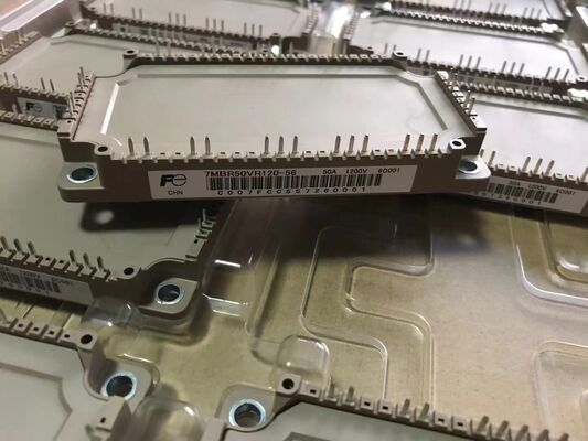 7MBR50VR120-56 Módulo PIM de 1200V 50A com Retificador, Inversor e Freio Integrados, Baixa Perda, Alta Isolamento, NTC Embutido, Pacote Compacto para Acionamentos de Motores Industriais e UPS