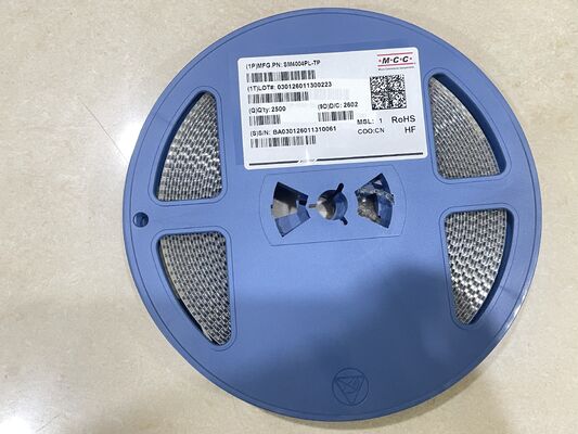 SM4004PL-TP Diodo de Uso Geral 400V 1A Baixa VF 1.1V Baixa Fuga 5µA Alta Sobretensão 30A SOD-123FL -65°C a 175°C Compatível com RoHS para Fontes de Alimentação e Iluminação LED