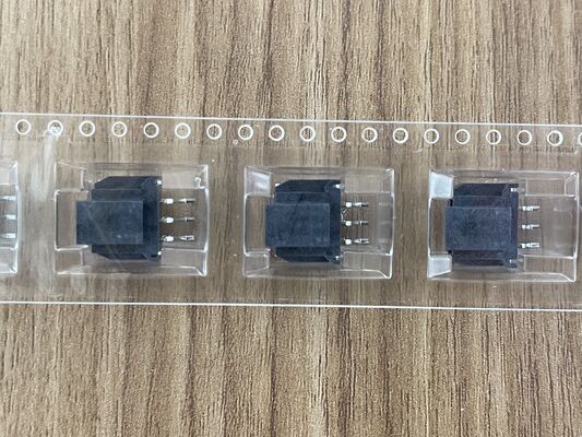 105405-1106 Conector de Fio para Placa de 6 Posições com Passo de 1.25mm Tipo Crimp Housing Receptáculo Montagem em Painel Trava por Fricção UL 1066 V-0 para Iluminação LED e Automotivo