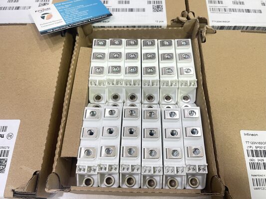 TT120N16SOFHPSA1 Módulo SCR 1600V Vdrm 120A Itav contacto de pressão de alta tensão, baixa perda, grau industrial para controlo de potência