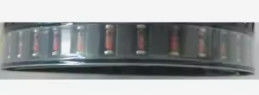 BAS85 Diodo de comutação de alta velocidade 200mA Corrente 85V Voltagem inversa Baixo vazamento Pequeno pacote SOD-80 Tempo de recuperação rápido Ideal para circuitos de processamento e proteção de sinal