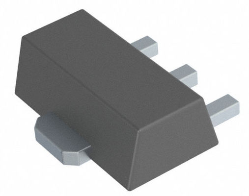 Transístor PNP BCX54-10-QX 45V 1A Corrente de Coletor Baixa VCE(sat) 250mV Encapsulamento TO-243AA Alto Ganho de Corrente (hFE 100-630) Qualificado AEC-Q101 para Aplicações Automotivas