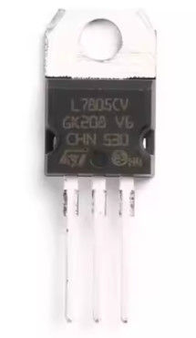 L7805CV-DG 5V 1.5A Regulador de tensão linear Proteção contra sobrecarga térmica Curto-circuito seguro TO-220 Pacote Ampla faixa de entrada 7V-35V, ideal para alimentação e controle industrial