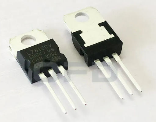 L7812CV-DG 12V 1.5A Regulador linear TO-220 Proteção térmica Curto-circuito seguro ±2% Precisão -40°C a +120°C