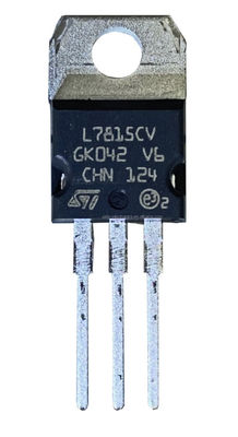 L7815CV-DG 15V 1.5A Regulador linear TO-220 Proteção térmica/corte de circuito ±4% Precisão -40°C a +125°C