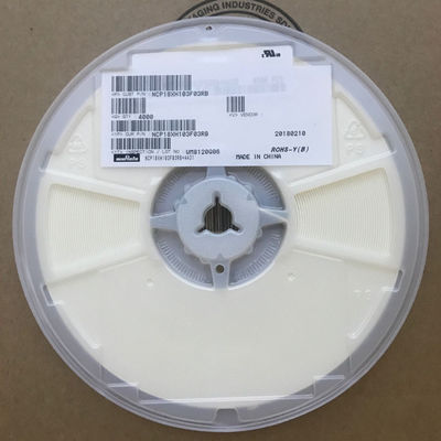 NCP18XH103F03RB: 10kΩ NTC Thermistor, 0603 Tamanho, precisão ± 1%, -40°C a +125°C, 100mW de potência, AEC-Q200