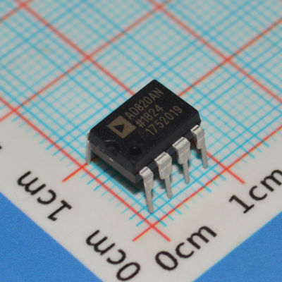 AD820AN 5MHz Precision Op Amp, ±18V Supply, 3mV Offset, 1μA Bias Current, DIP-8, -40°C a +85°C