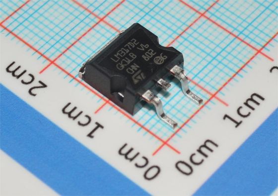 LM317D2T Regulador Ajustável 1.5A 1.2-37V Saída TO-263-3 ±1% Precisão Proteção Térmica -40°C a +125°C