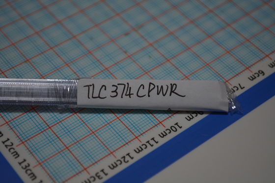 TLC374CPWR Comparador CMOS Quad 2μs Resposta 2.7-16V Alimentação 1mV Offset Saída Push-Pull TSSOP-14 -40°C a +125°C Industrial