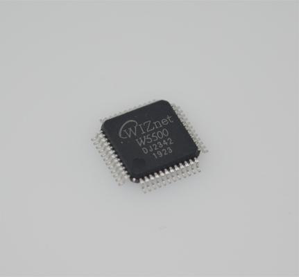 W5500 Hardwired TCP/IP Chip SPI Interface 10/100Mbps Ethernet 32KB Buffer 3.3V -40°C a +85°C