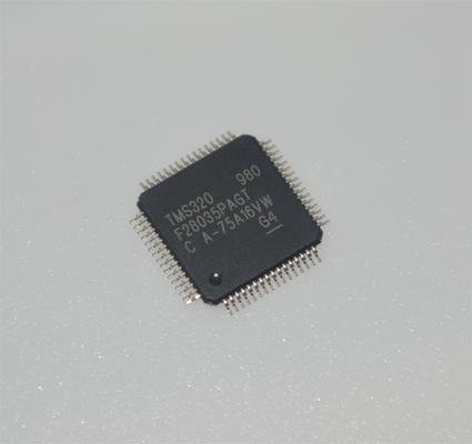 TMS320F28035PAGT 60MHz C2000 MCU 128KB Flash 12 bits ADC 16 PWM TQFP-64 -40°C a +105°C