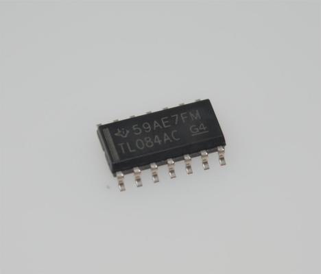 TL084ACDR Quad Precision JFET Op Amp 4MHz BW 13V/μs Slew Rate ±18V Suporte 3pA Bias de entrada SOIC-14 -40°C a +125°C