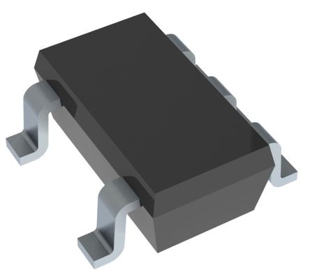 SN74LVC1G32DBVR Portão OR de entrada única 1.65-5.5V Fornecimento 10ns Atraso de propagação SOT-23-5 -40°C a +125°C