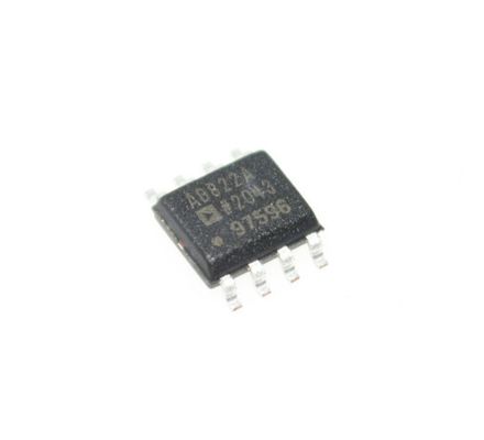 AD822ARZ Amplificador de Instrumentação de Precisão 1nA Corrente de Bias 0,3μV/°C Drift SOIC-8 2,2-18V -40°C a +125°C