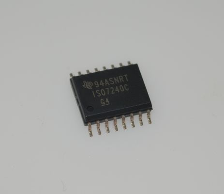 Isolador Digital de 4 Canais ISO7240CDWR com Velocidade de 100Mbps, CMTI Alto (50kV/µs), Ampla Faixa de Tensão de Alimentação (3V-5.5V), Baixo Consumo, Proteção ESD Robusta e Pacote SOIC-16