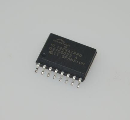 S25FL128SAGMFIR01 Flash NOR SPI de 128Mb Clock de 104MHz 100K Ciclos de Apagamento Retenção de Dados de 20 Anos 2.7-3.6V SOIC-16 -40°C a +85°C