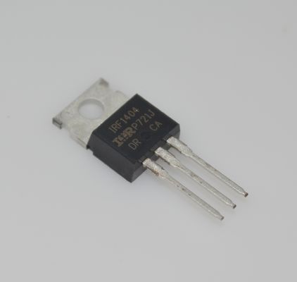 IRF1404PBF MOSFET de canal N de 40V 162A com RDS(on) ultra-baixo de 1,7mΩ Pacote TO-220 100% Testado para Avalanche Comutação Rápida Alta Densidade de Potência e Confiabilidade de Grau Industrial