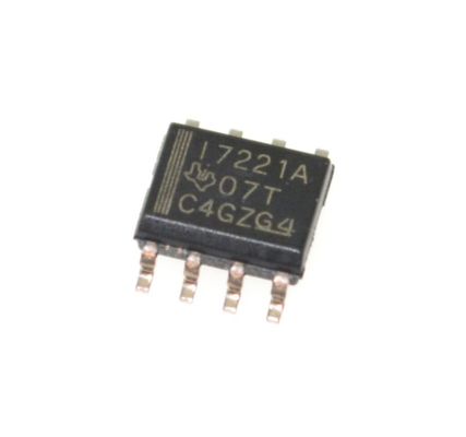 Isolador digital ISO7221ADR de 1 canal de 150 Mbps Isolamento de alta velocidade 3kVrms 3,1ns Retardo 2,7-5,5V Ampla tensão -40°C a +125°C Pacote SOIC-8