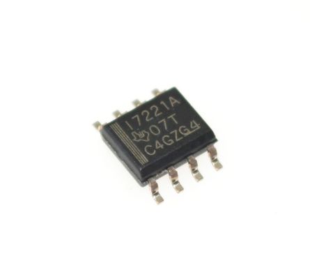 Isolador digital ISO7221ADR de 1 canal de 150 Mbps Isolamento de alta velocidade 3kVrms 3,1ns Retardo 2,7-5,5V Ampla tensão -40°C a +125°C Pacote SOIC-8