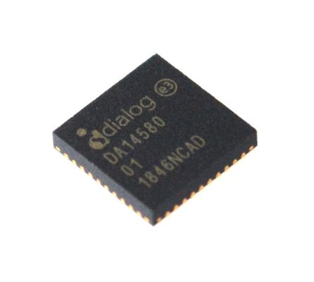 DA14580-01AT2 SoC Bluetooth 5.0 com Ultra-Low Power 2.5x2.5mm Tamanho ARM Cortex-M0 Longa duração da bateria Segurança Multi-Protocolo e Design IoT acessível