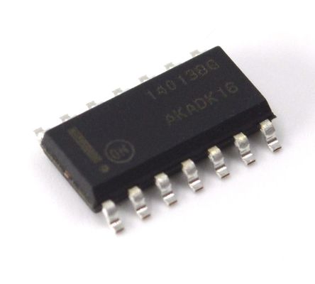 MC14013BDR2G Flip-Flop D Duplo Operação 3V-18V Set/Reset Alta Imunidade a Ruído Baixa Potência SOIC-14 Grau Industrial