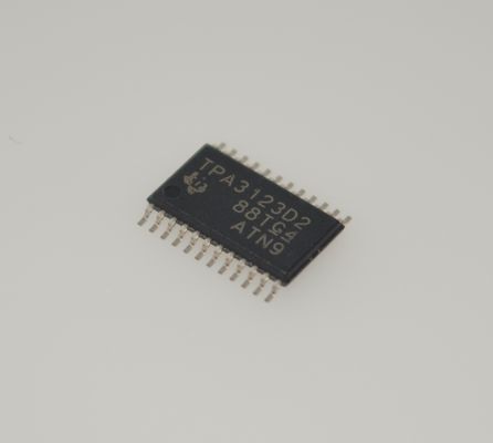 TPA3123D2PWPR Classe D Amp 15W Estéreo 92% Eficiência 8-26V Proteção térmica de entrada larga Baixo THD+N Pop-Free Start Compacto TSSOP-28 EMI Audio Hi-Fi reduzido