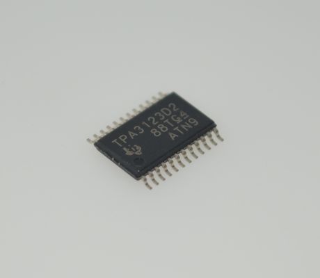 TPA3123D2PWPR Classe D Amp 15W Estéreo 92% Eficiência 8-26V Proteção térmica de entrada larga Baixo THD+N Pop-Free Start Compacto TSSOP-28 EMI Audio Hi-Fi reduzido