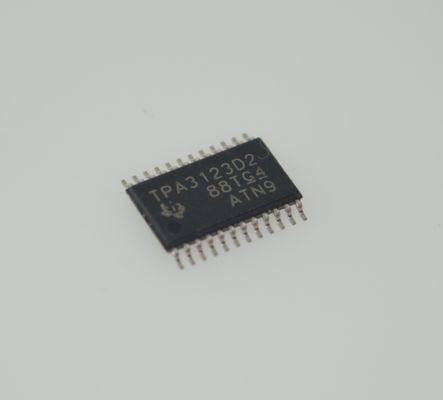 TPA3123D2PWPR Classe D Amp 15W Estéreo 92% Eficiência 8-26V Proteção térmica de entrada larga Baixo THD+N Pop-Free Start Compacto TSSOP-28 EMI Audio Hi-Fi reduzido