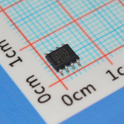 Referência de Tensão de Precisão ADR02ARZ 5,0V Ultra-Baixo Ruído 4μVpp 0,02% Precisão Inicial Deriva de 3ppm/°C Saída de 10mA Faixa de 1,2V a 15V