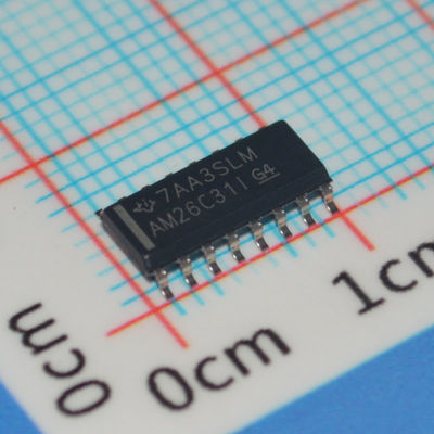 AM26C31IDR Driver Diferencial RS-422/RS-485 de Alta Velocidade 32Mbps 4 Canais ±15kV Proteção ESD Ampla Tensão de Alimentação de 3V a 5.5V -40°C a +125°C Baixo Consumo e Grau Industrial