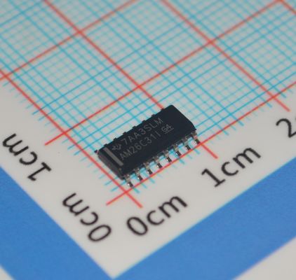 AM26C31IDR Driver Diferencial RS-422/RS-485 de Alta Velocidade 32Mbps 4 Canais ±15kV Proteção ESD Ampla Tensão de Alimentação de 3V a 5.5V -40°C a +125°C Baixo Consumo e Grau Industrial