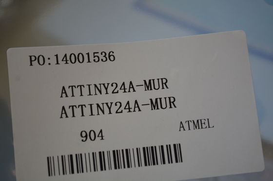 ATTINY24A-MUR Microcontrolador AVR de 8 bits com 2KB de Flash, velocidade de 12MHz, 128B de EEPROM, 12 pinos de E/S, operação de 1,8V-5,5V, -40°C a +85°C e Ultra-Baixo Consumo para Designs Compactos