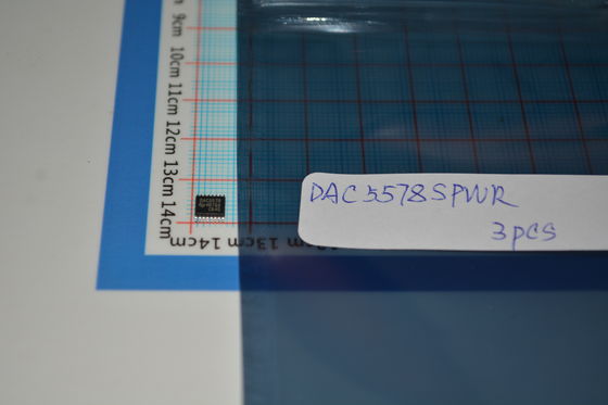 DAC5578SPWR DAC de 8 canais e 10 bits com interface I2C, baixo consumo (0,5mA), 2,7V-5,5V, saída rail-to-rail, reset de ligar e encapsulamento TSSOP pequeno