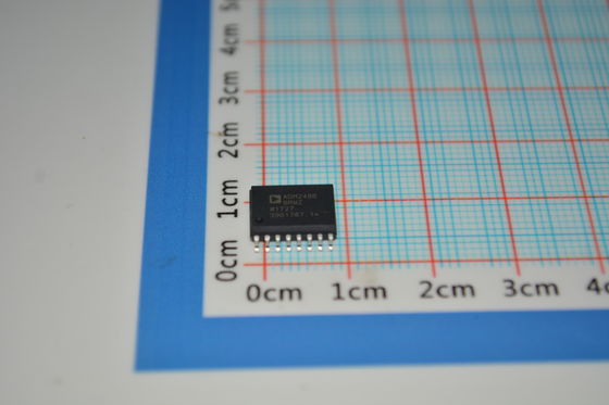 Transceptor RS-485 Isolado ADM2486BRWZ 500kbps 2.5kV Isolamento ±15kV ESD 3V/5V Lógica Alta CMR Temperatura Industrial para PLC/Controle de Motor
