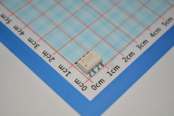 Driver de Gate IGBT/MOSFET de Alta Velocidade TLP350H de 1Mbps com Saída de 0,7A/0,5A, Imunidade de 15kV/µs, Limiar de 5mA, Isolamento de 5000Vrms, Compatível com CMOS em Pacote SO6 Compacto