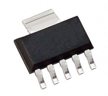 TPS73733DCQ 3,3V 1A LDO de ruído ultrabaixo (30μVRMS) com PSRR alto (75dB) 1% de precisão, baixa queda de tensão (310mV), pino de ativação estável com cerâmica de 1μF, proteção de corrente/térmica em encapsulamento TO-263