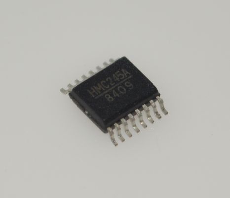 HMC245AQS16E Switch SPST de alto desempenho banda larga 0,1-6GHz 1,2dB IL baixo 60dB Isolamento 5V / 3V Controle CMOS + 38dBm IP3 50Ω Compatível com RoHS para sistemas celulares / WiFi