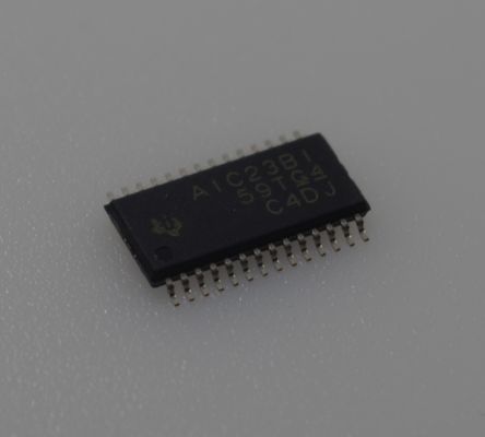 TLV320AIC23BIPWR CODEC estéreo de potência ultrabaixa com amplificador HP integrado Interface de áudio programável e flexível para aplicações Hi-Fi portáteis/otimizadas para bateria