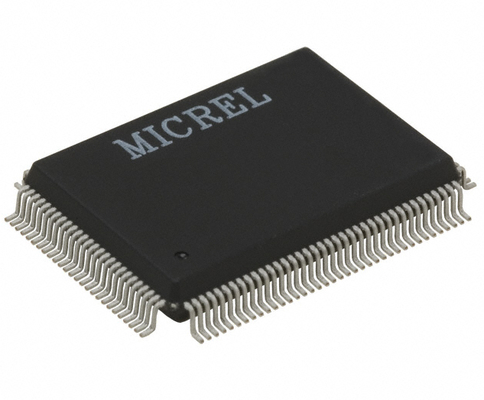 KSZ8997 Switch Gerenciado de 9 Portas 10/100 com QoS VLAN Detecção de Energia Auto-MDI/MDIX Operação 3.3V Temperatura Industrial (-40°C a +85°C) Pacote PQFP de 128 pinos e Gerenciamento Avançado de Tráfego