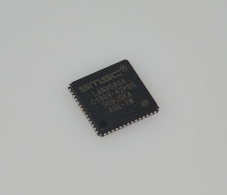 Controlador Ethernet 10/100 avançado USB 2.0 LAN9500A-ABZJ com MAC/PHY integrado de alta velocidade 480Mbps e EEPROM, ESD robusto de temperatura industrial de ultra baixo consumo e QFN compacto de 36 pinos para projetos embarcados