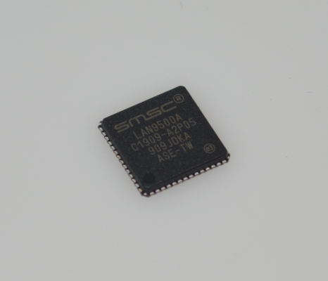 Controlador Ethernet 10/100 avançado USB 2.0 LAN9500A-ABZJ com MAC/PHY integrado de alta velocidade 480Mbps e EEPROM, ESD robusto de temperatura industrial de ultra baixo consumo e QFN compacto de 36 pinos para projetos embarcados