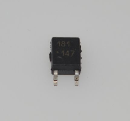 HCPL-181-000E Optoacoplador de alta velocidade de 1MBd com CMR de 50kV/µs, distância de fuga de 3,75mm, isolamento de 5000Vrms, -40°C a +105°C, IF baixo de 0,5mA, certificado UL/CUL/BSI, encapsulamento SOIC-8