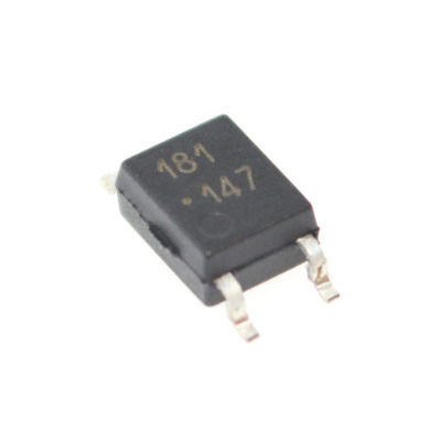 HCPL-181-000E Optoacoplador de alta velocidade de 1MBd com CMR de 50kV/µs, distância de fuga de 3,75mm, isolamento de 5000Vrms, -40°C a +105°C, IF baixo de 0,5mA, certificado UL/CUL/BSI, encapsulamento SOIC-8